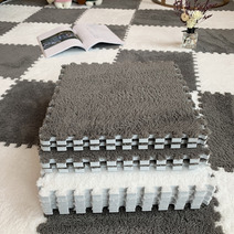 매트 퍼즐매트 거실 대형 태권도장 거실바닥 아이방 놀이 조립 놀이방, 아이보리