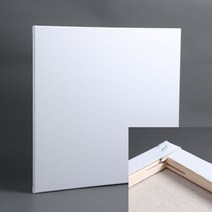 굿마켓 유화 캔버스 50X50CM 정방형캔버스 무지캔버스액자 캔버스유화