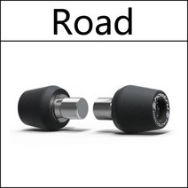 오토바이 호환 금속 핸들 바 엔드 웨이트 그립 캡 가와사키 ZX1R ZX1RR 2 닌자 2123, Road