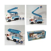 남아 자동차놀이 말하는 고가 사다리차 가정보육 트럭