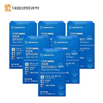 대웅생명과학 아임헬씨 초임계 알티지오메가3, 60캡슐x 6개