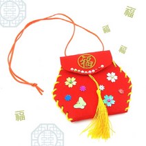 [만들기] 펠트복주머니만들기1008295, 단품