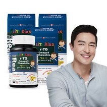 엘리트키즈 알티지오메가 츄어블 362mg 90캡슐 3병 저온초임계, 없음