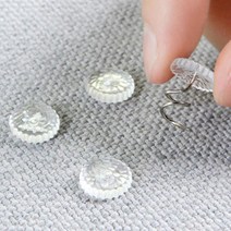 스크류 쇼파커버 덮개 고정 핀 압정 20P 고정장치 엉킴방지 밀림방지 시트꽉, 1개