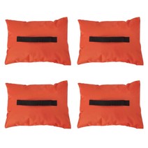 타격망 야구 연습 그물망 백네트 피칭망 배팅 투수 망 4pcs 야외 스포츠 고정 모래 가방 그물 하키 축구 옥스포드 패브릭 액세서리 골프 가중 훈련 오렌지, 없음