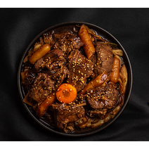 맛있는 갈비찜 밀키트(마약 간장 매운 갈비찜) 캠핑 요리 1.1kg 2~3인, 마약 간장 갈비찜