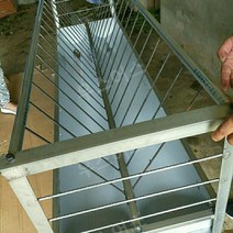 염소먹이통 염소 송아지 먹이 사료 여물 농장 목장 축사 통 농업용 양 돼지 우스어스, FREE, 길이 2m 높이 85cm