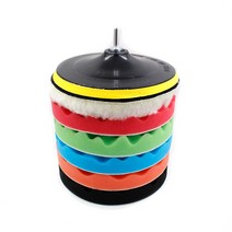8Pcs Buffing Polishing Pad Car Waxing Sponge Disk, 04 7 inches