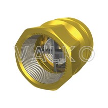 우성밸브 나사식 판체크밸브 황동7K CV-T 15A(테프론), 단품