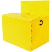 뉴프라테크 이사박스 6호(일반형)-5개묶음 [포장 택배 단프라 이삿짐박스], 노랑