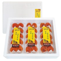 자연건조100% 상주곶감 실속형 반건시 3팩40g (30개), 400g, 3개