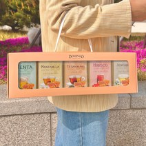 도밍고 러블리 기프트 20p x 5종 세트, 20티백 5종류 하나씩, 20티백 5종류 하나씩, 20티백 5종류 하나씩