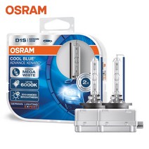 오스람 HID 제논 쿨블루 어드벤스 6000K (2개입), D1S, 1set