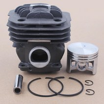 OLEO-MAC 956 EFCO 156 EMAK 395023 전기 소형 원형 톱 선반 OEM 50012095 W 링 핀 CIRCLIPS용 48MM 실린더 피스톤 키트, CHINA