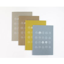 지구나무 B5 재생지노트 무선노트, 애쉬