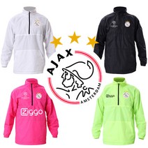 레알스토어 아약스 축구 풋살 하프집업 바람막이 윈드브레이커 땀복