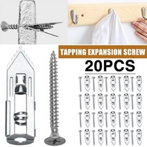 웨지앙카 동공 케미칼 세트 스트롱 드롭인 앙카 1020pcs 셀프 드릴링 앵커, 10개, 12x40mm