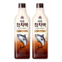(메카몰) 사조대림 해표 참치액 900ml, 2개