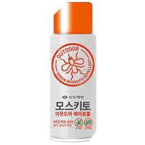 신신 모스키토 아웃도어에어로솔 100ml 레몬향 모기진드기기피제 스프레이 휴대용
