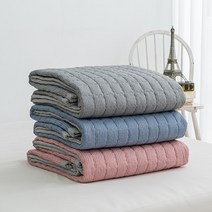 르헤브 솔트 알러지케어 먼지없는 카페트 침대패드 Q, 블루, 블루