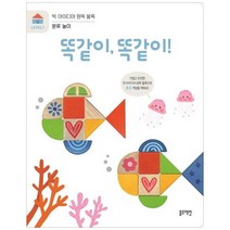 [블루래빗] 빅 아이디어 원목 블록 Level 1 똑같이 똑같이 분류 놀이
