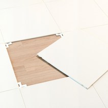 리코코 TPU 와플 퍼즐매트 50x50x1.0cm 층간소음 놀이방 거실 복도 아기, 크림베이지