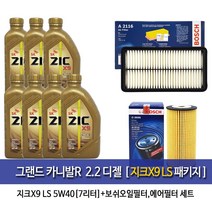 그랜드카니발R 디젤 지크X9 LS(7L) 엔진오일 96-A2116, 1개