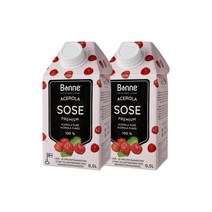 [본네] 프리미엄 아세로라 퓨레 주스 500ml 2팩, 2개
