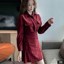 가바바 여성 미니원피스 트렌디한 치마 포인트 러블리한 원피스 G58247