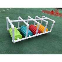 키즈 카페 유치원 어린이 협동 자동차 이동 놀이 기구, 드럼 트럭 4대