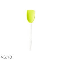 아그노 실리콘 볶음스푼 화이트그린, 3개