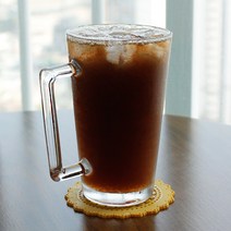 글라스락 강화유리컵+유리잔 2p 세트, 1개, 클라체 롱글라스 빅핸들 머그 2p