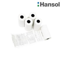 한솔 57X30 100롤 할부약관 감열지 영수증 포스용지/B