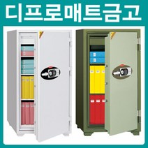 디프로매트 120EHK 열쇠+디지털락 2중잠금 내화금고/228kg, 배송선택:1층배송|금고선택:아이보리