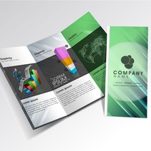 창신미디어 리플렛 팜플렛 리플릿 브로슈어 브로셔 BROCHURE 팸플릿 리플렛제작, 250스노우, 100매, 오시+접지