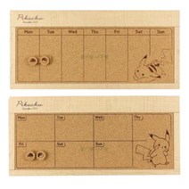 7000 포켓몬스터 위클리 메모보드 랜덤 1개 주간스케줄 관리 알림판 메모판 게시판 공지