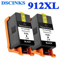 2BK 3BK 용 hp 912xl 912 카트리지 OfficeJet 8010 8012 8013 8014 8015 8017 8018 8020 8022 8023 8024 8025 80, 한개옵션1, [03] Black 1PC