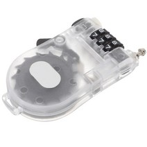 전기 자전거Bike Locks Heavy Travel Retractable For Electric Snowboard Gear Ski for Outdoor Board, 01 As Shown, 한개옵션1
