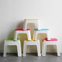 안전한 미끄럼방지 목욕 의자 2size, 애즈 옵션C(옐로우핑크 랜덤_대)