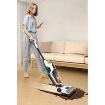 스팀 걸레 청소기 물청소 저닉 고온 바닥 카펫 반려견, 35000PA흡입력으로업그레이드된럭셔리버전