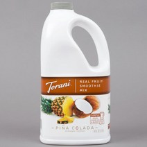 Torani Pina Colada Fruit Smoothie Mix 토라니 피나콜라다 후르츠 스무디 믹스 64oz(1.89L), 1통