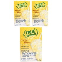 트루레몬에이드 레모네이드 드링크 믹스 오리지널 10개입, 30g, 3개