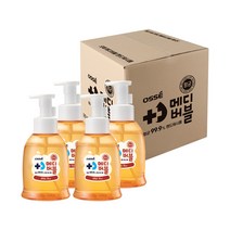 오쎄 메디버블 항균 핸드워시 로즈향 4개 (거품형/500ml)
