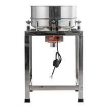 대형 진동체 기계 분말 가루 곡물 선별기 정선기 스텐, 220V  + 덮개, 220V기계+1체+뚜껑