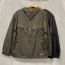 유솔 동아백화점 수성점 [2022 SS시즌 신상] 깔끔하고 고급스러운 디자인의 유틸리티 UV차단 방풍 바람막이 점퍼 ULJA22403