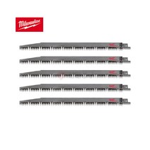 밀워키 컷쏘날 컷소날 48-00-1301 9인치 목재용 가지치기 230mm 5PCS, 5개
