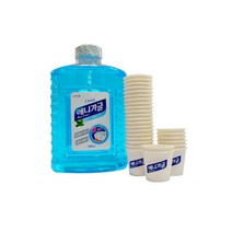 LCC유통 애니가글(1.5L), 애니가글1500ml 세트(6병+가글컵720개)