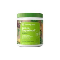 Amazing Grass 그린 슈퍼푸드 에너지 레몬 라임 맛 30제공량 210g 미국