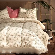 먼지없는 꽃밭 사계절 차렵이불(SS/Q)-3color