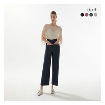 [도티] [DOTTI] 여성 세미와이드 스트레치 팬츠 4종
